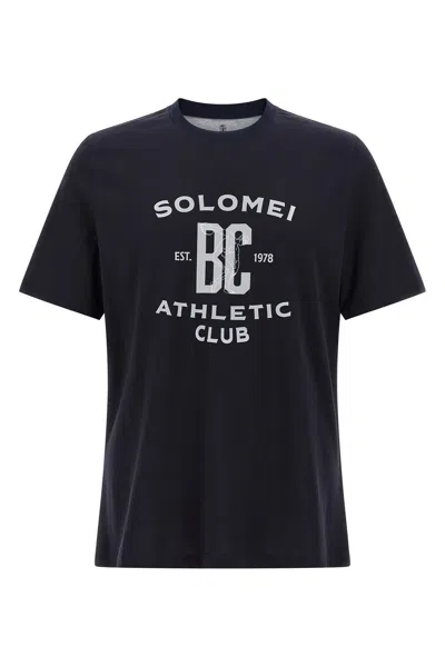 BRUNELLO CUCINELLI PRINTED T-SHIRT