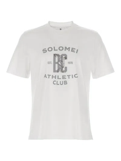 BRUNELLO CUCINELLI PRINTED T-SHIRT