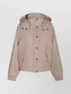Brunello Cucinelli Puffer Jackets With Adjustable Hem And Hood