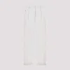 Brunello Cucinelli Pull On Light Beige Cotton Pants In Light Beige