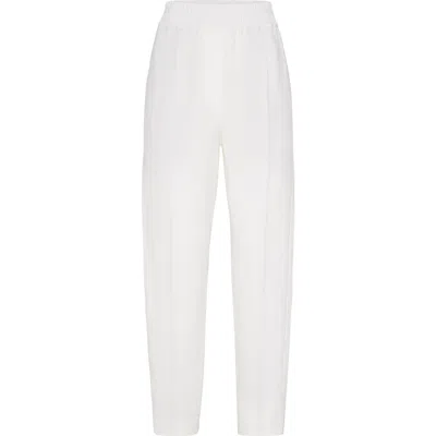 Brunello Cucinelli Pull-on Trousers In White