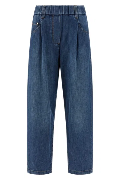 BRUNELLO CUCINELLI PULL-UP JEANS