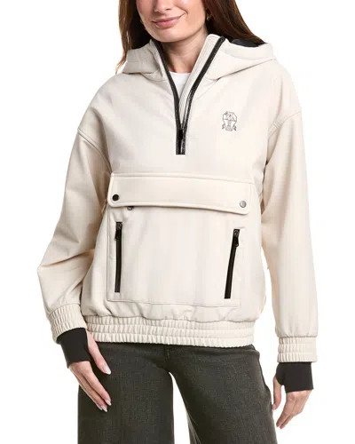 Brunello Cucinelli Pullover Jacket In Neutral