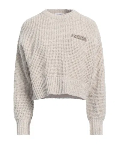 Brunello Cucinelli Pullover Sweater In Nude