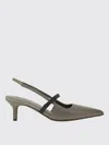 Brunello Cucinelli Ballet Flats  Woman Color Grey