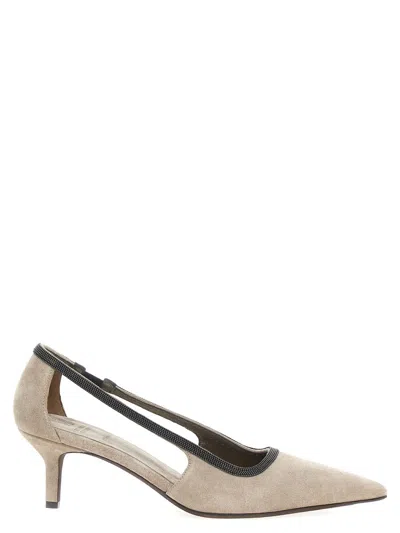 Brunello Cucinelli Pumps In Multicolor