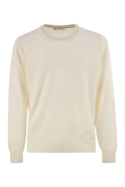 BRUNELLO CUCINELLI BRUNELLO CUCINELLI PURE CASHMERE CREW-NECK SWEATER