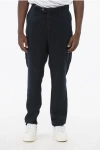 Brunello Cucinelli Pure Linen Cargo Pants With Belt Loops