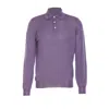 BRUNELLO CUCINELLI BRUNELLO CUCINELLI PURPLE WOOL KNITWEAR