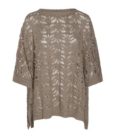 Brunello Cucinelli Put On A Sweater In Gray