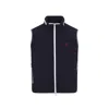Brunello Cucinelli Padded Vest In Tech Fabric In Blue