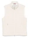 Brunello Cucinelli Lightweight Padded Vest In Neutral