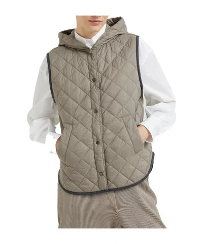BRUNELLO CUCINELLI QUILTED GILET