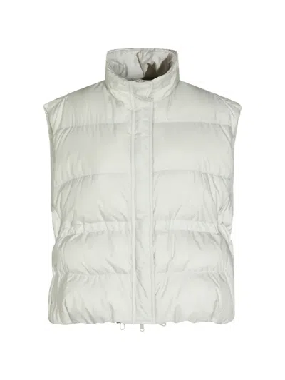 Brunello Cucinelli Quilted Gilet In White