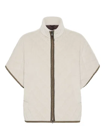 BRUNELLO CUCINELLI QUILTED JACKET