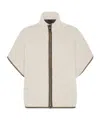 Brunello Cucinelli Corduroy Short-sleeve Cashmere Padded Thermal Jacket