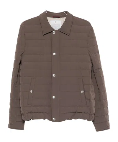 BRUNELLO CUCINELLI QUILTED JACKET