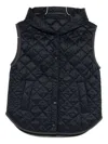 Brunello Cucinelli Quilted Nylon Down Vest In Black
