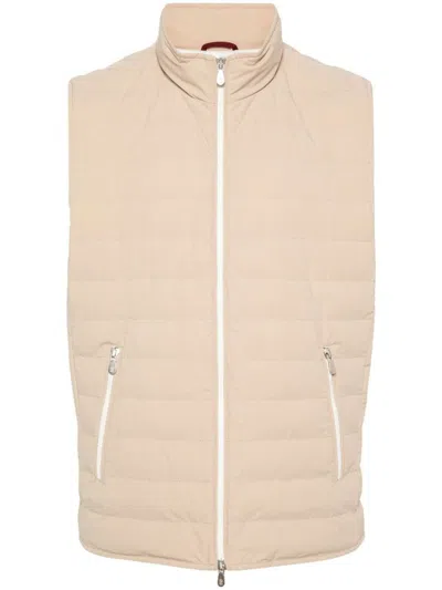 BRUNELLO CUCINELLI QUILTED PADDED GILET IN NYLON