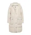 Brunello Cucinelli Quilted Padded Jacket In Sand