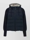 Brunello Cucinelli Padded Hooded Knit Down Jacket