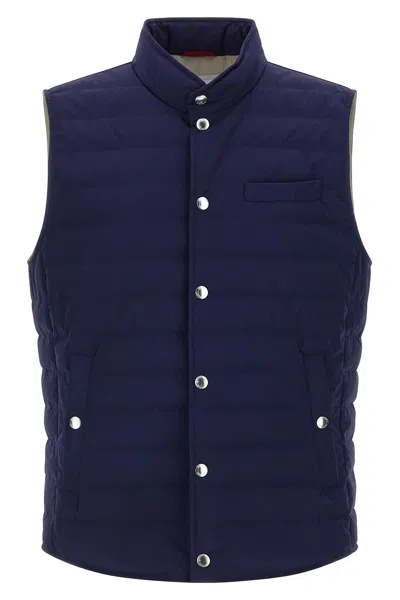 BRUNELLO CUCINELLI QUILTED VEST