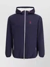 Brunello Cucinelli Waterproof Hooded Jacket In Blue