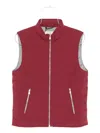 Brunello Cucinelli Quilted Zip-front Vest In Red
