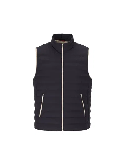 BRUNELLO CUCINELLI QUILTED ZIPPED GILET