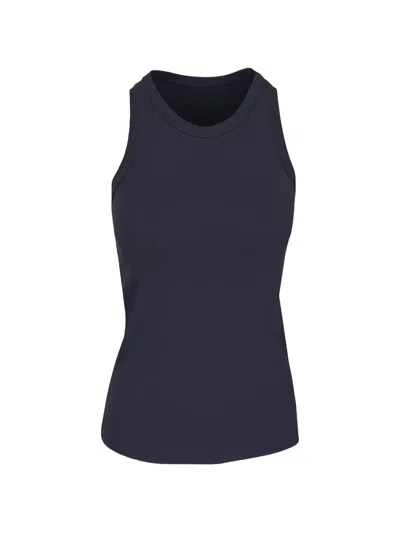 Brunello Cucinelli Racerback Tank Top In Blue