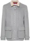 BRUNELLO CUCINELLI RAGLAN-SLEEVES JACKET