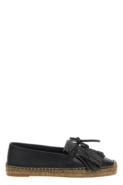 Brunello Cucinelli Ramile Fringed Espadrilles