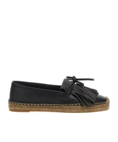BRUNELLO CUCINELLI BRUNELLO CUCINELLI RAMILE FRINGED ESPADRILLES