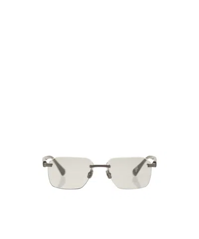 BRUNELLO CUCINELLI RECTANGULAR-FRAME SUNGLASSES