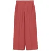 Brunello Cucinelli Red Tailored Trousers In Red