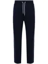 Brunello Cucinelli Luxury Interlock Sport Pants For Men In Navy