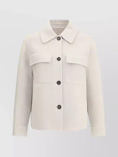 Brunello Cucinelli Refined Wool Jacket For Sophisticated Look In Multi