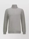 Brunello Cucinelli Cashmere Turtleneck Sweater In Neutral