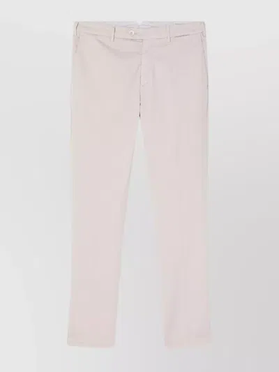 BRUNELLO CUCINELLI REGULAR COTTON PANTS WITH POCKETS AND LOOPS