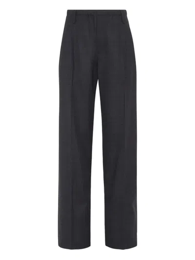 Brunello Cucinelli Regular Pants In Black