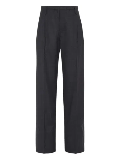 Brunello Cucinelli Regular Pants Clothing In Black