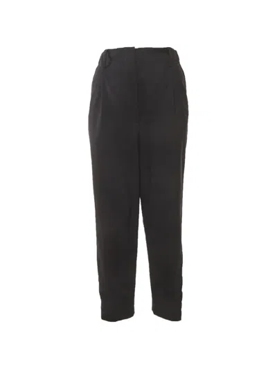 Pre-owned Brunello Cucinelli Regular-fit Trousers In Gray