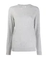 Brunello Cucinelli Ribbed-knit Cashmere Jumper In Gray