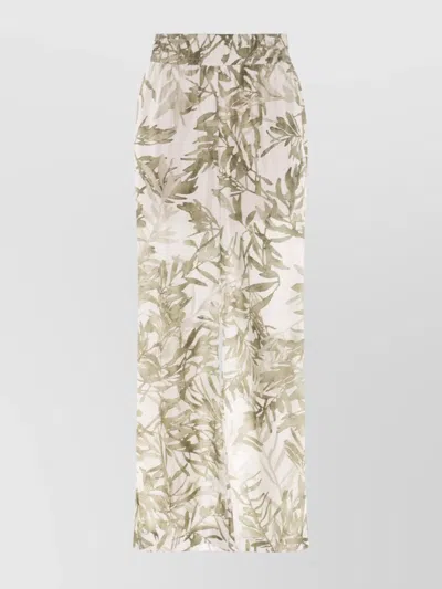Brunello Cucinelli Relaxed Fit Lightweight Trousers With Side Pockets