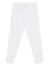 Brunello Cucinelli Cotton Sweatpants Back Pockets In White