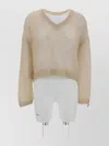 Brunello Cucinelli Sparkling Mohair And Wool Sweater
