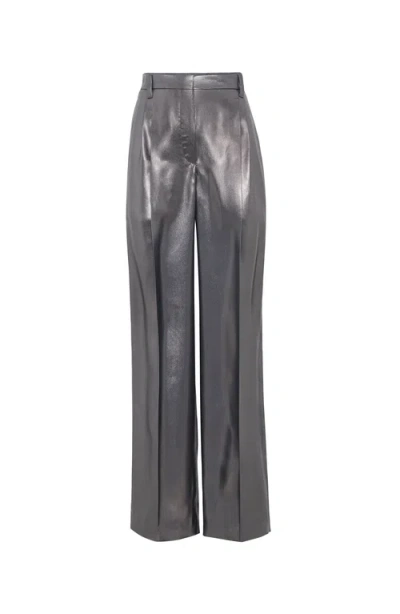 Brunello Cucinelli Relaxed Tailored Trousers In Silver