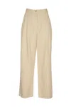 Brunello Cucinelli Wide Leg Pants In White