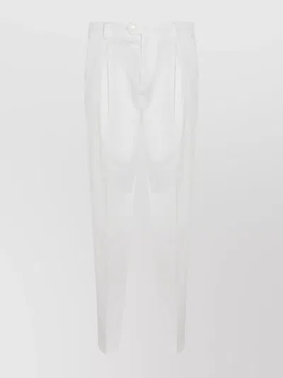 BRUNELLO CUCINELLI RELAXED TROUSERS WITH POCKETS AND LOOPS