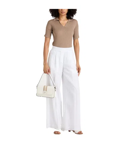 Brunello Cucinelli Relaxedfit Straightleg Trousers In White